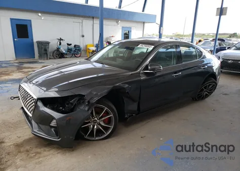 2021 Genesis G70 из США, поврежденный, VIN KMTG74LE3MU073887